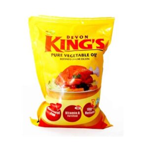 Devon King's vegetable oil 1litre sachet